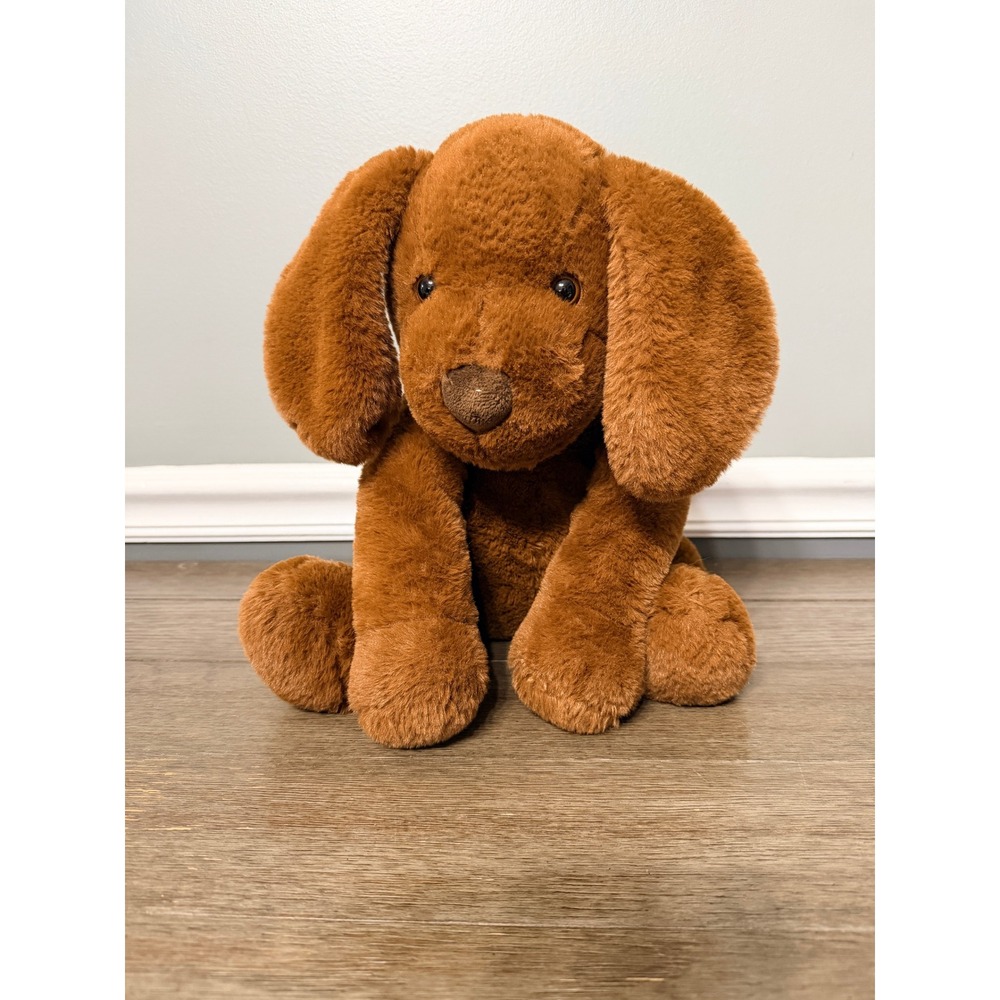 Animal Adventure Brown Puppy Dog Plush - Picture 1 of 5